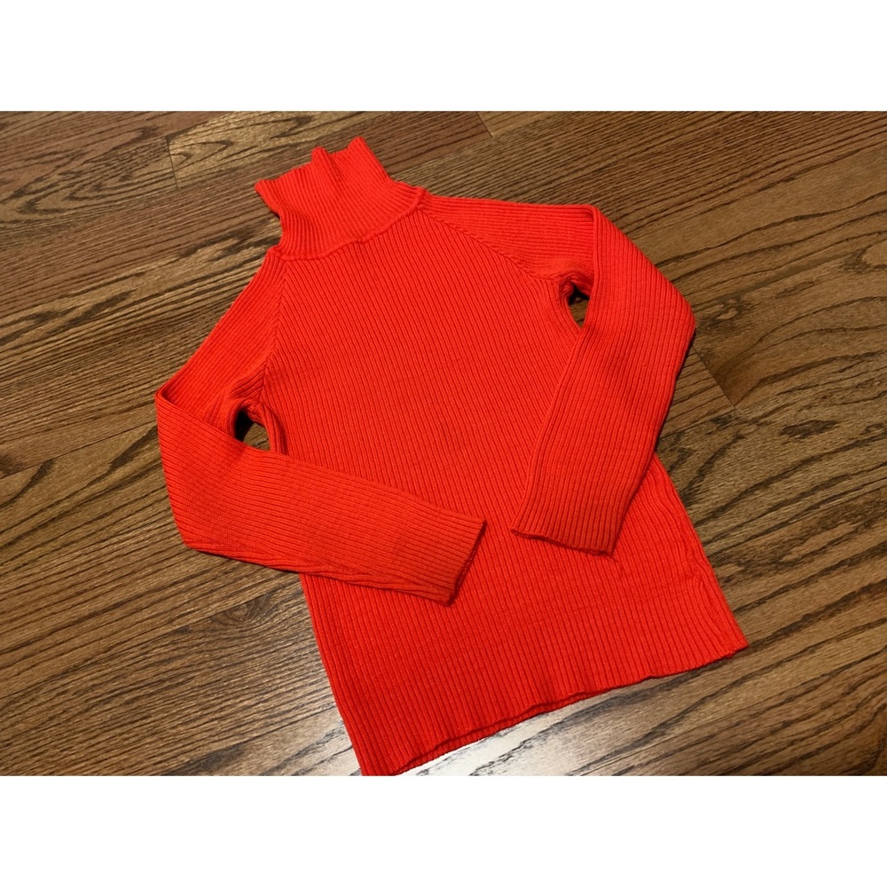 Ladies High Neck Tight-fitting Sweater